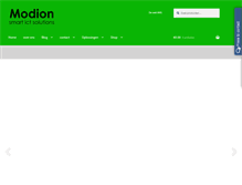 Tablet Screenshot of modion.com